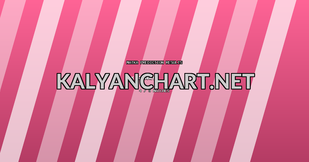 Matka prediction results analysis - February 13, 2026