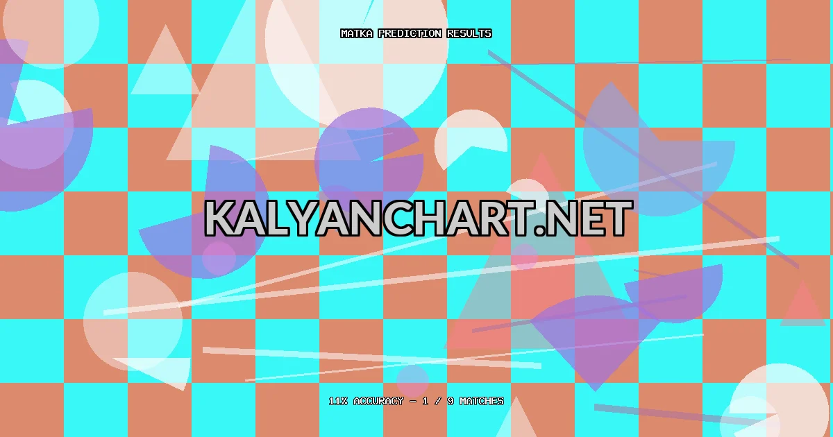 Kalyanchart.net Matka prediction results analysis - March 2, 2026