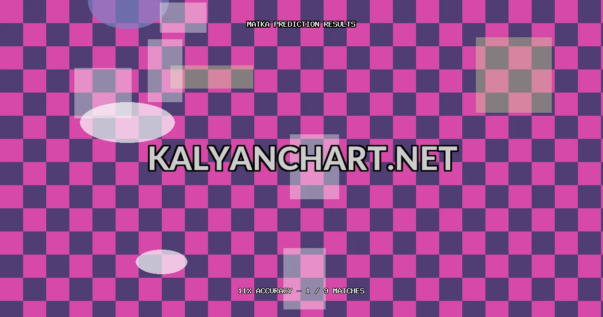 Kalyanchart.net Matka prediction results analysis - March 16, 2026